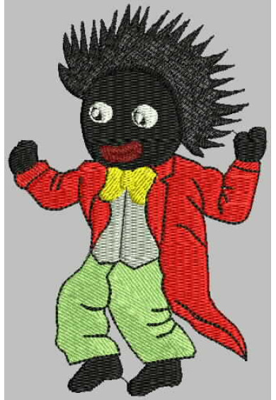 Chi164 - Happy Golliwog